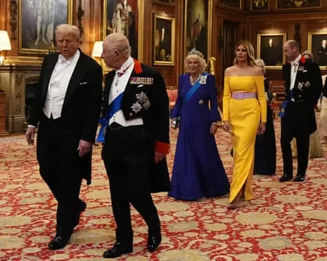 Royals Present Red Carpet During Protests; Jimmy Kimmel Taken Off Air Due To Kirk Remarks