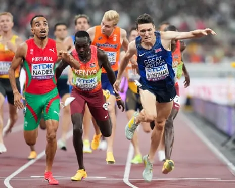 Britain's Wightman Narrowly Misses Gold as Portuguese Isaac Nader Claims Surprise 1500m Victory