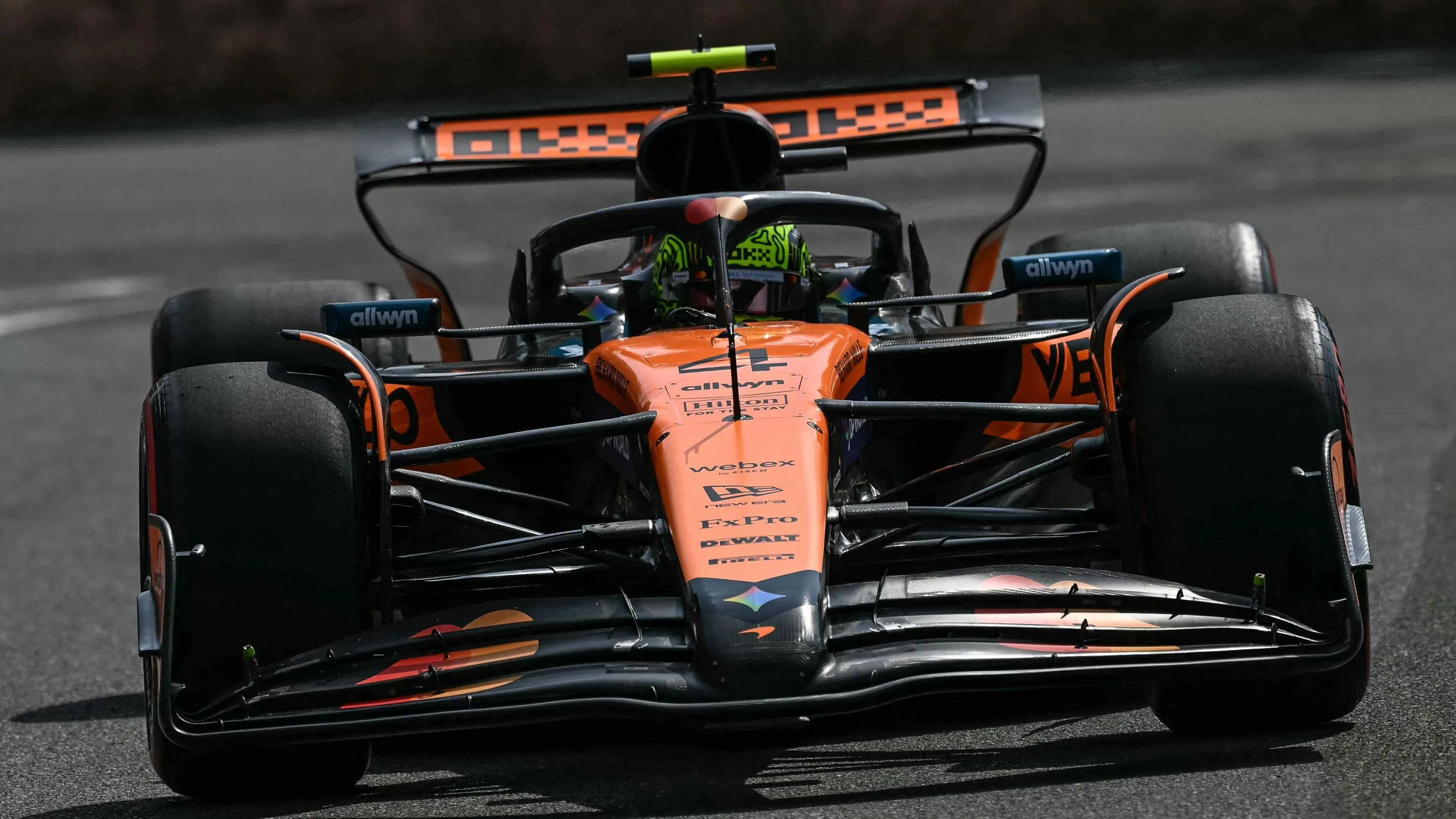 Lando Norris Edges Out Oscar Piastri in Azerbaijan FP1