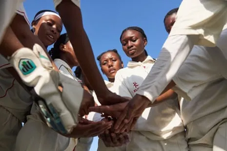 ‘Cricket provided myself so much’: African athlete brings local children to the cricket