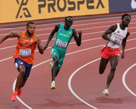 Gout Exits After Fourth-Place Finish in Heats